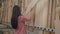 Young girl shopping in hardware store