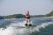 Young Girl Waterskiing