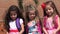 Young girls preschool kids