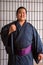 Young Japanese Sumo wrestler