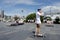 Young men Skateboarding in Auckland viaduct