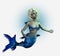 Young Mermaid - includes clipping path
