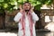 Young Muslim Arab Praying