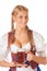 Young Oktoberfest woman