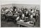 Young people classmates teacher classroom Vintage photo