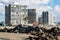 Young People on Coronado Central Beach Near Luxury High-Rise Condos