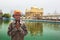 Young pilgrim in Golden Temple