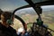 Young Pilot in Cockpit