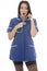 Young Pin Up Model Wearing A Nurses Uniform In Pin Up Glamo