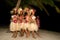 Young Polynesian Pacific Island Tahitian Woman Dancers