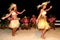 Young Polynesian Pacific Island Tahitian Woman Dancers