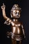 Young prince Siddhartha Gautama bronze statue.