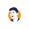 Young rapper who popular by teenager, Rich Brian rapper from Indonesia in vector illustration style