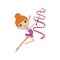 Young Rhythmic Gymnaste