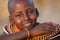 Young Samburu girl in Archers Post, Kenya.