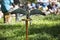 Young Students in Lesson on Falcons at Castle of Vezio_ Lake Com