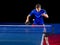 Young table tennis player