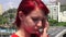 Young Teen Redheaded Girl Tearful And Unhappy