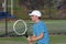 Young Tennis Player