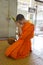 Young Thai monks