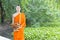 Young Thai monks