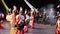 Young Turkish dancers in traditional costume