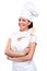 Young woman chef