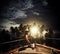 Young woman on her private yacht