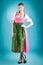 Young woman in traditional clothes - tracht