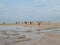 Youngsters playing on the Beach