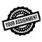 Your Assignment rubber stamp