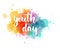 Youth day lettering