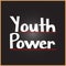 Youth Power word on education, inspiration and motivation concepts
