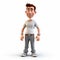 Youthful 3d Cartoon Male Renderings With Clean And Crisp Look