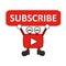 Youtube Funny Cartoon Subscribe icon