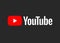 YouTube logo over black. Vector file available. Simple and clean.