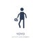 Yoyo icon. Trendy flat vector Yoyo icon on white background from
