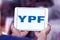YPF, Fiscal Oilfields oil and gas company logo