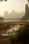 Yu Long river landscape in Yangshuo, Guilin, Guanxi province, China