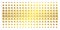 Yuan Renminbi Golden Halftone Matrix