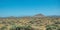 Yucca Plants and Mojave Desert Wasteland in California, USA