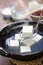 Yudofu, boiled tofu, japanese cuisine