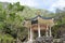 Yuewangting Yuewang Pavilion at Taroko National Park. a famous tourist spot in Xiulin, Hualien, Taiwan