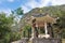 Yuewangting Yuewang Pavilion at Taroko National Park. a famous tourist spot in Xiulin, Hualien, Taiwan