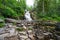 Yukankoski waterfall also known as White bridges on the river Kulismayoki