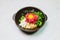 Yukhoebibimbap, Korean style Beef Tartare Bibimbap