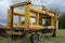 Yukon exploration equipment on display at whitehorse.