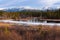 Yukon taiga wetland marsh spring thaw Canada