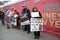 Yulin dog festival protestors Chinese New Year, year of the dog London, February 2018