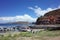 The Yumani community harbour on the Isla Del Sol on Lake Titicaca